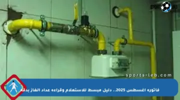 فاتورة أغسطس 2025.. دليل مبسط للاستعلام وقراءة عداد الغاز بدقة